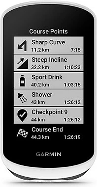 Kompjuter biçiklete Garmin Edge Explore 2, GPS, ekran me prekje 3", 16GB, IPX7, bardh e zi
