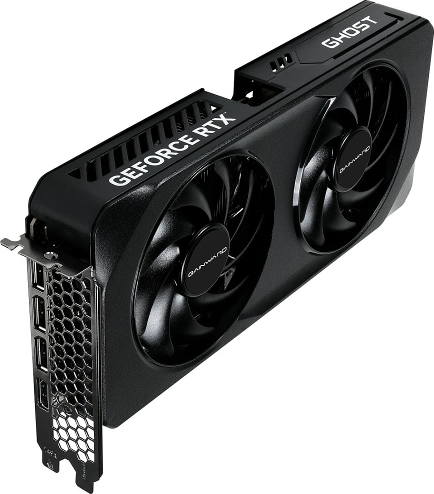 Kartelë grafike Gainward GeForce RTX 5060 Ghost, 8GB GDDR7, PCIe 5.0, RGB, e zezë