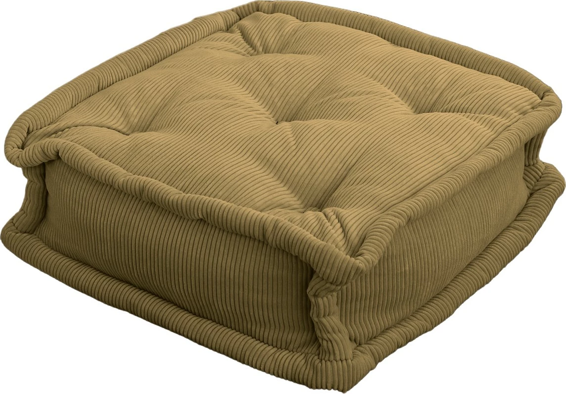 Jastëk kadifeje Atelier del Sofa, biskuvi-kaki, 55x55x16cm