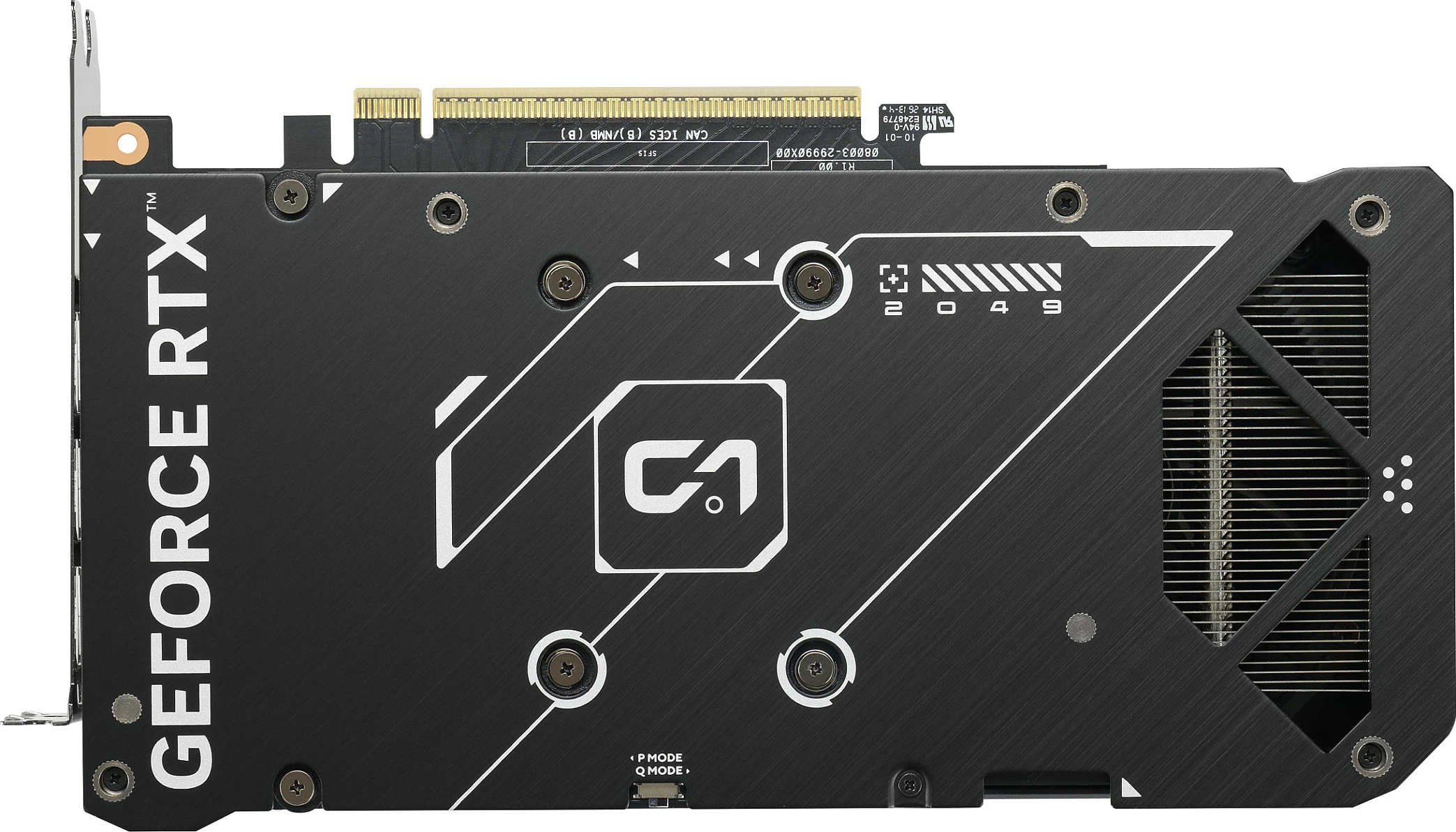 Kartelë grafike ASUS Dual OC GeForce RTX 5060, 8GB GDDR7, PCIe 5.0, e zezë/bardhë