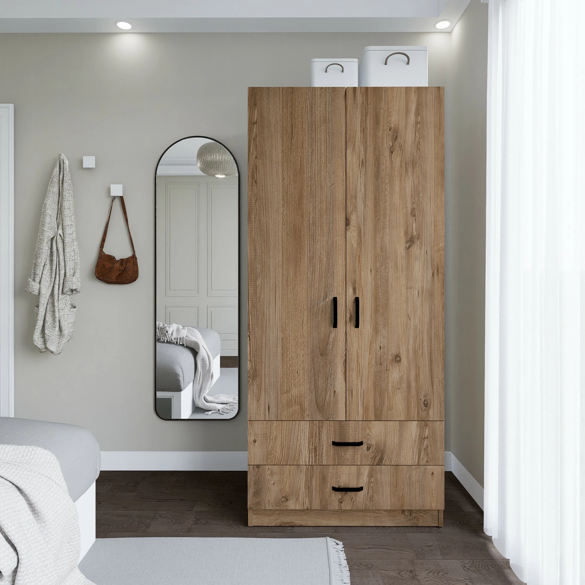 Dollap Skye Decor, Yaman 1600-044, ngjyrë pishë Atlantike