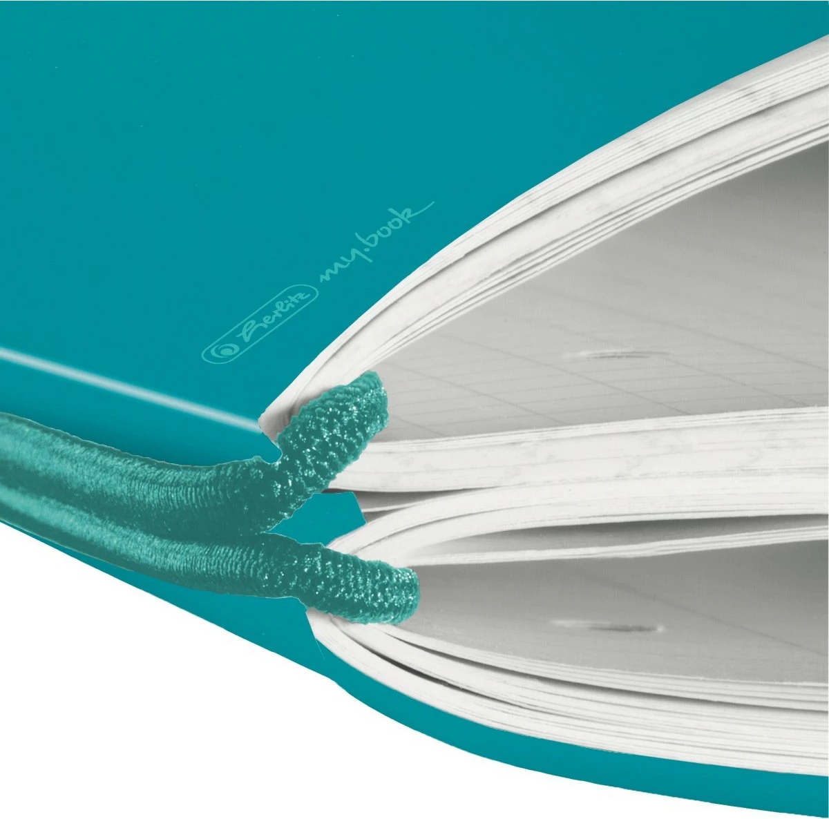 Bllok shënimesh herlitz my.book flex A4, 2x40 fletë, kapak plastik, turquoise