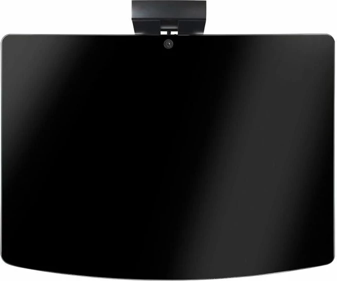 Raft muror prej xhami (floating) VONHAUS 3005030, 38x30x22 cm, xham i temperuar 5 mm, mbajtje deri 8 kg, i zi