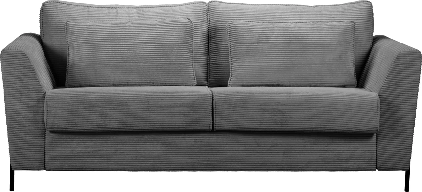 Divan-krevat COCOON, 3 vende, ngjyrë gri Lincoln 90, 208x94x92