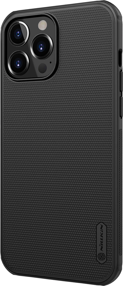 Mbështjellës Nillkin Super Frosted Shield për iPhone 13 Pro Max, i zi