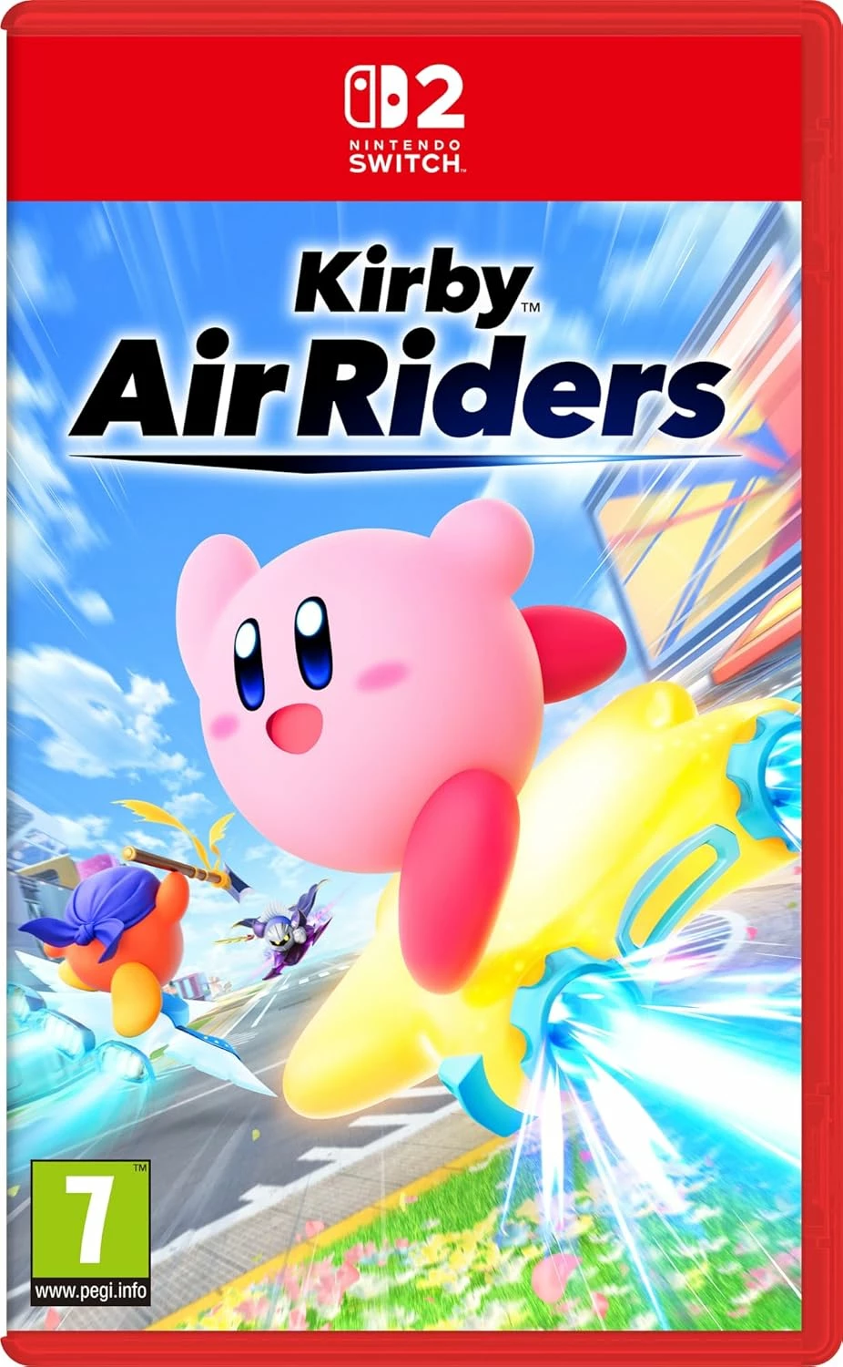 Video lojë Nintendo Kirby Air Riders për Nintendo Switch 2, PEGI 7