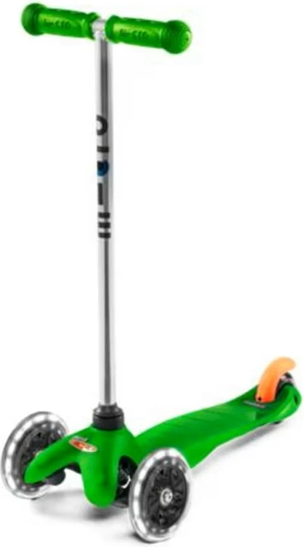 Skuter Mini Micro Classic, 3 rrota, Jeshil