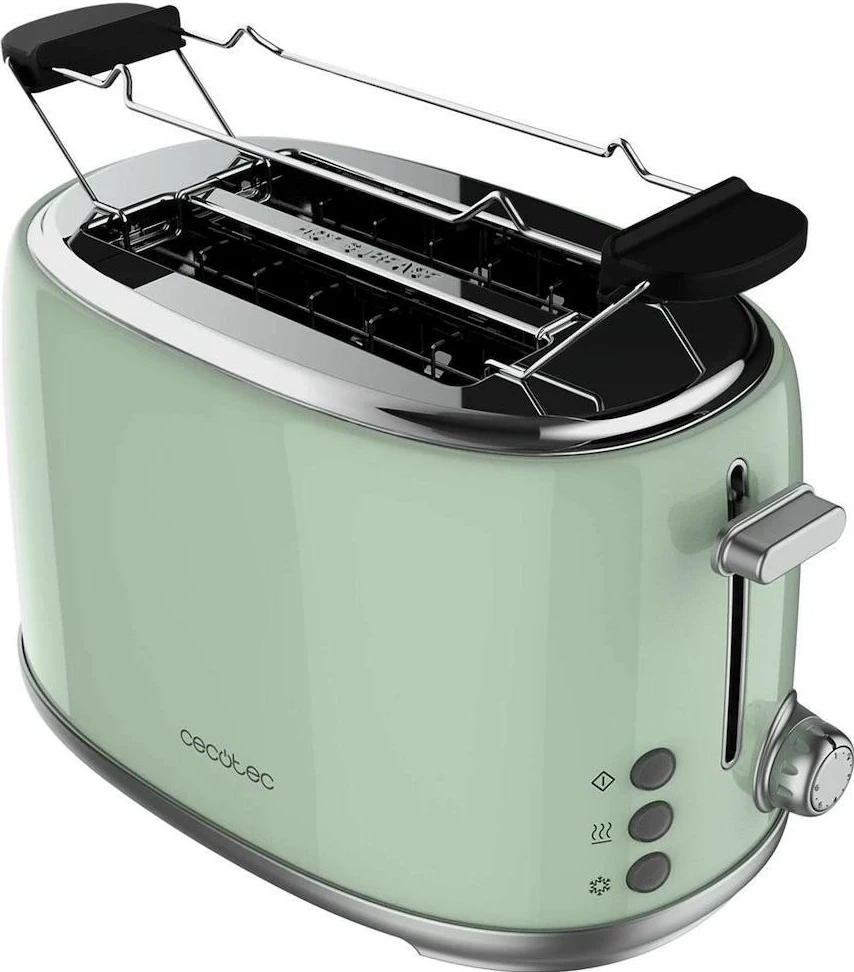 Tostier Cecotec Toast&Taste 1000 Retro Double, i gjelbër