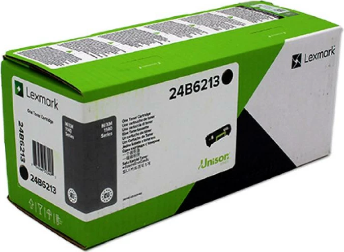 Toner, Lexmark, 24B6213, kapacitet 9,750–23,700 faqe, i zi