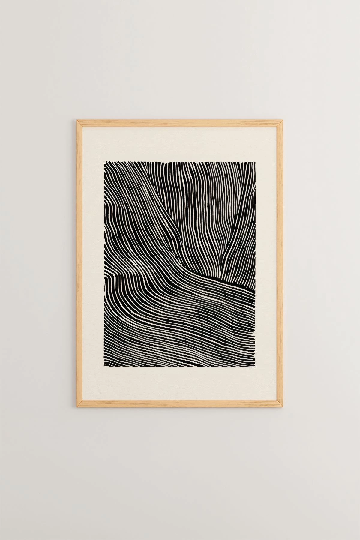 Pikturë dekorative me kornizë, Wallity, Lmnmdl32, shumëngjyrëshe, 33x48cm