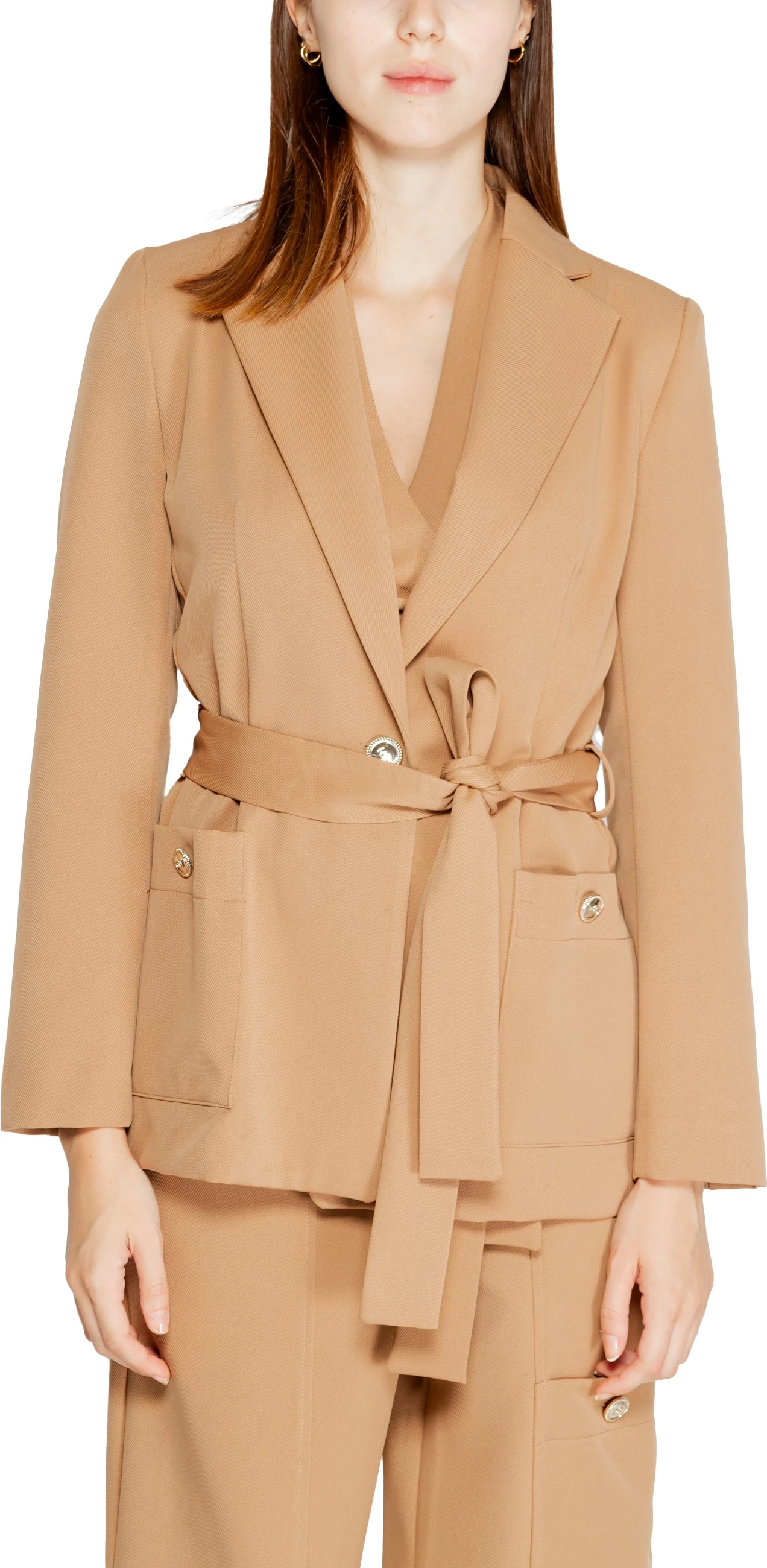 Blazer për femra Rinascimento CFC0119871003, bezhë e errët [Madhësia: XL]