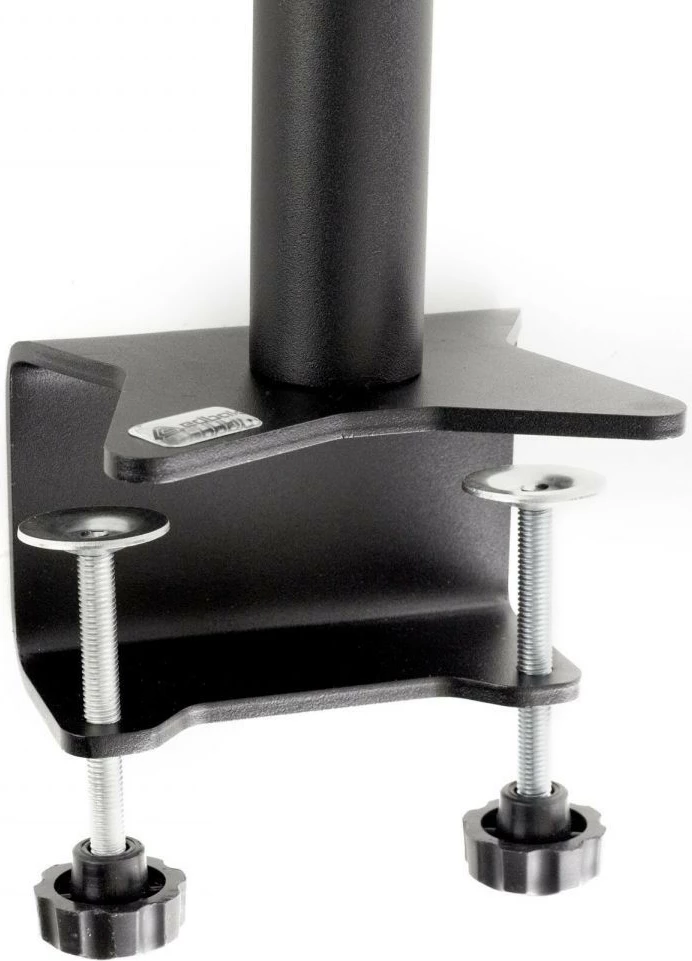 Mbajtës tavoline për monitor Edbak SV04 me krah të dyfishtë, për 10-29 inç, VESA 75x75/100x100, i zi