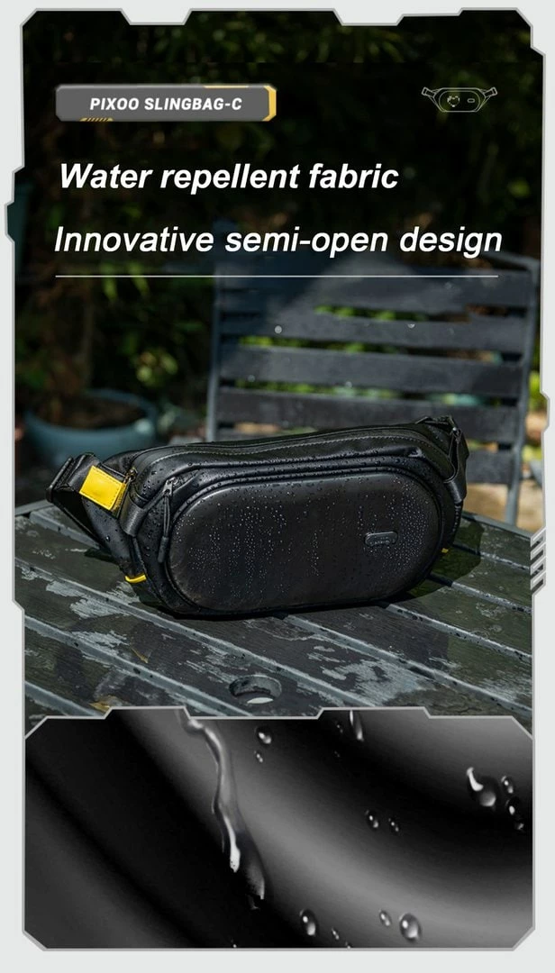 Çantë Me Ekran Led DIVOOM Pixoo slingbag-C
