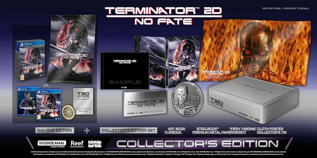 Lojë për PlayStation 4 Reef Entertainment Terminator 2D: No Fate, Collector’s Edition, PEGI 16