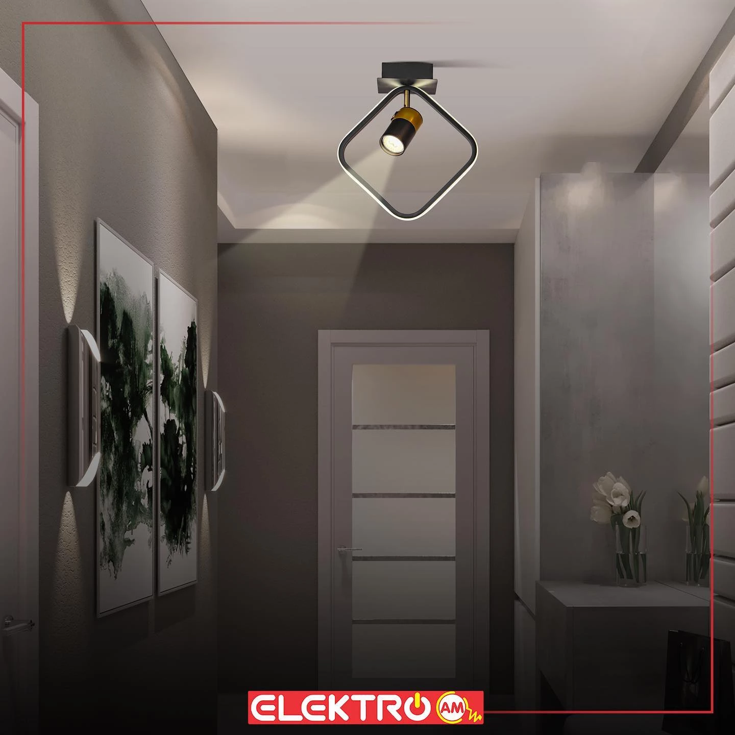 Pllafonjere LED D03-S