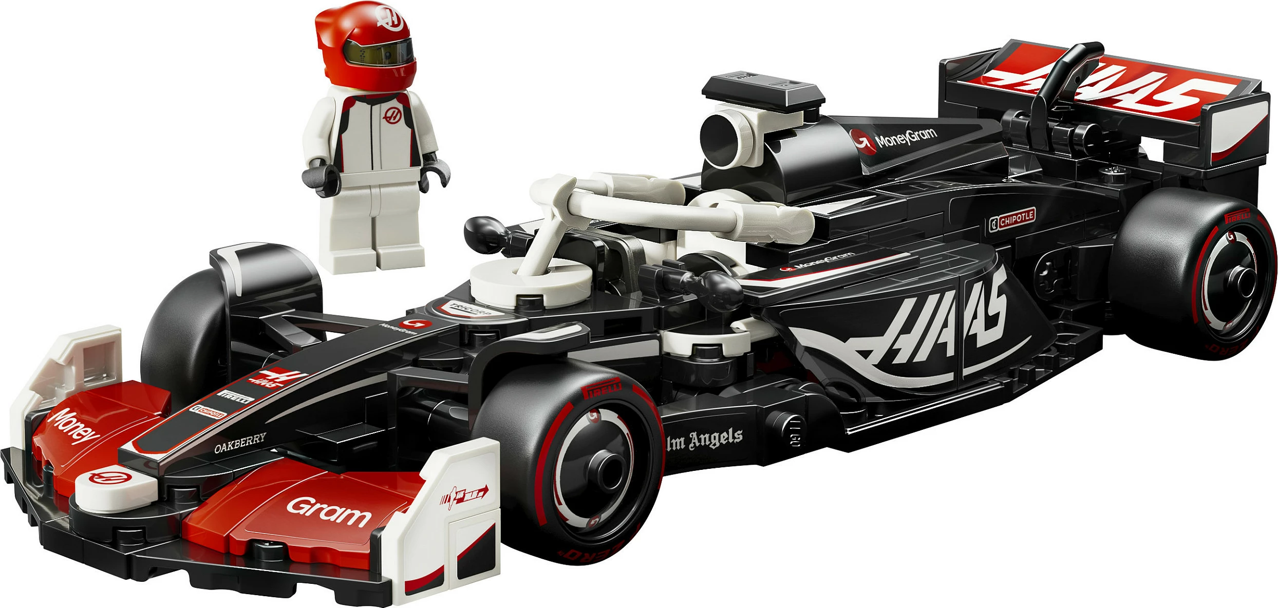 Set ndërtimi LEGO MoneyGram Haas F1 Team VF-24, 242 pjesë, shumëngjyrësh