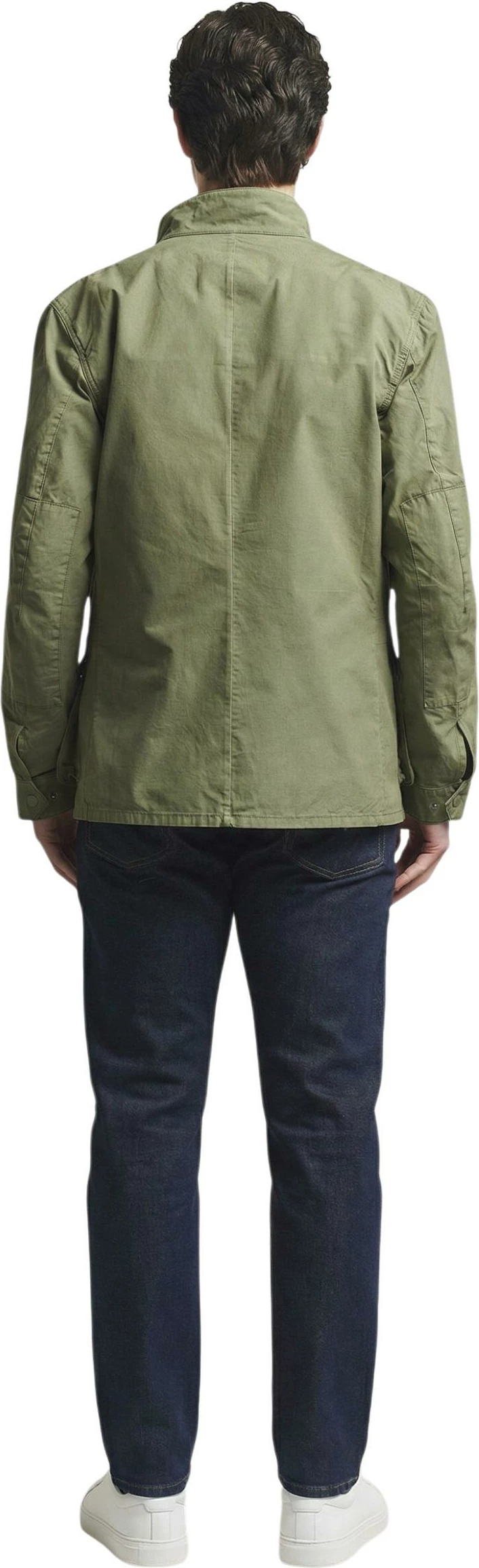 Jakne për meshkuj Barbour Duke Casual MCA1100, e gjelbër ulliri [Madhësia: M]