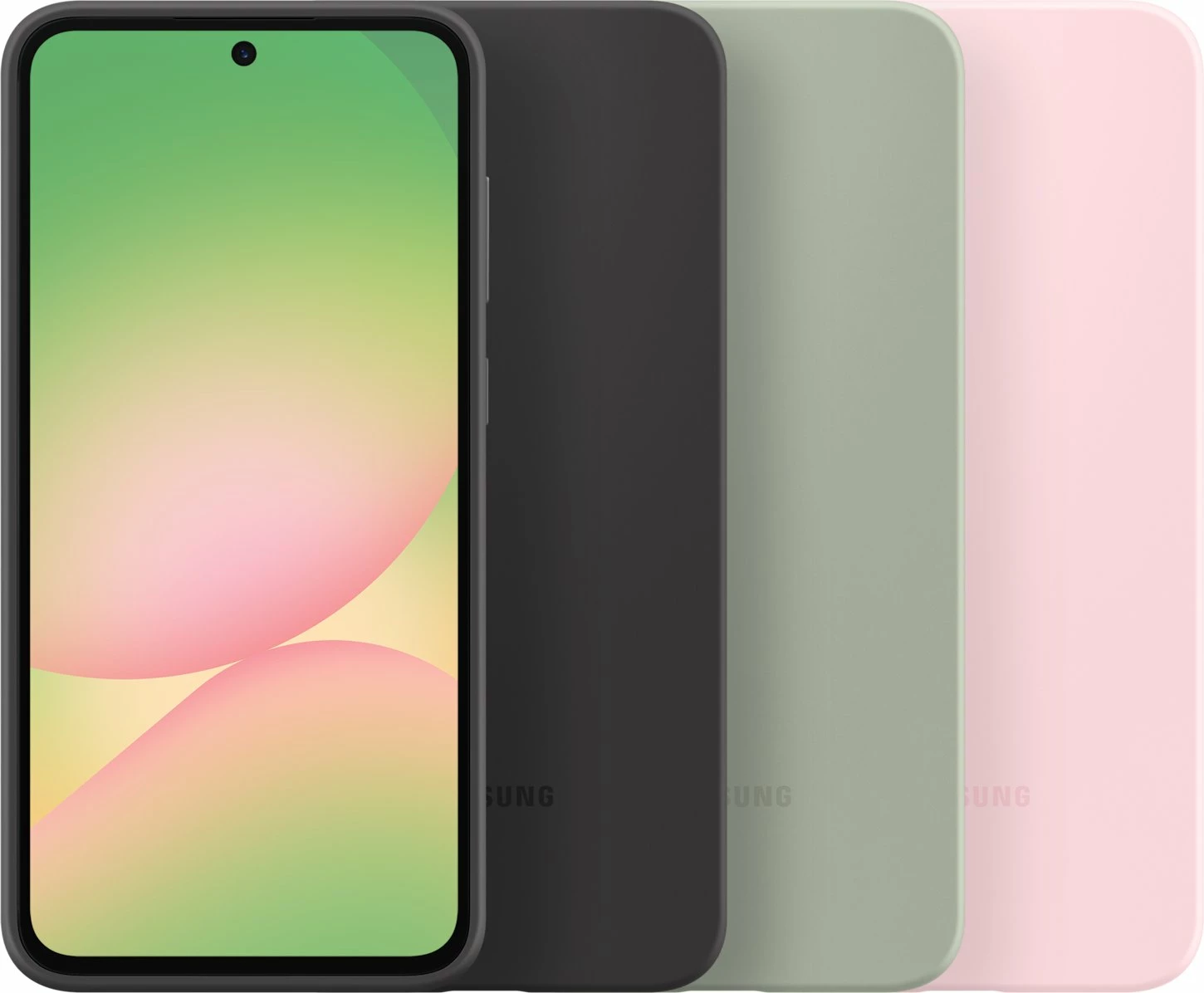 Mbështjellës silikoni Samsung EF-PA566CGEGWW për Samsung Galaxy A56 5G, me karikim pa kabllo, jeshile