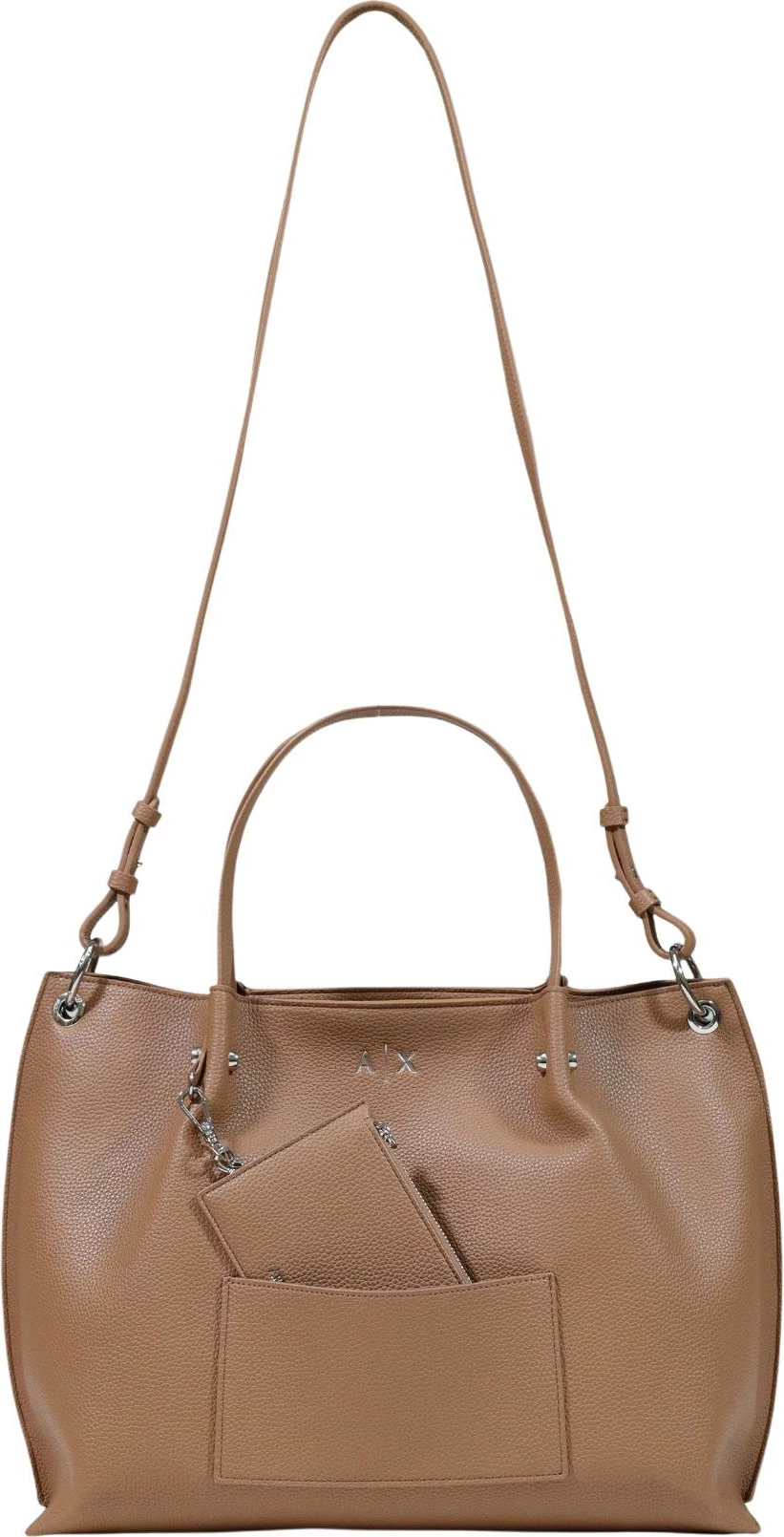 Çantë shopper për femra Armani Exchange XW001211 AF15625, bezhë