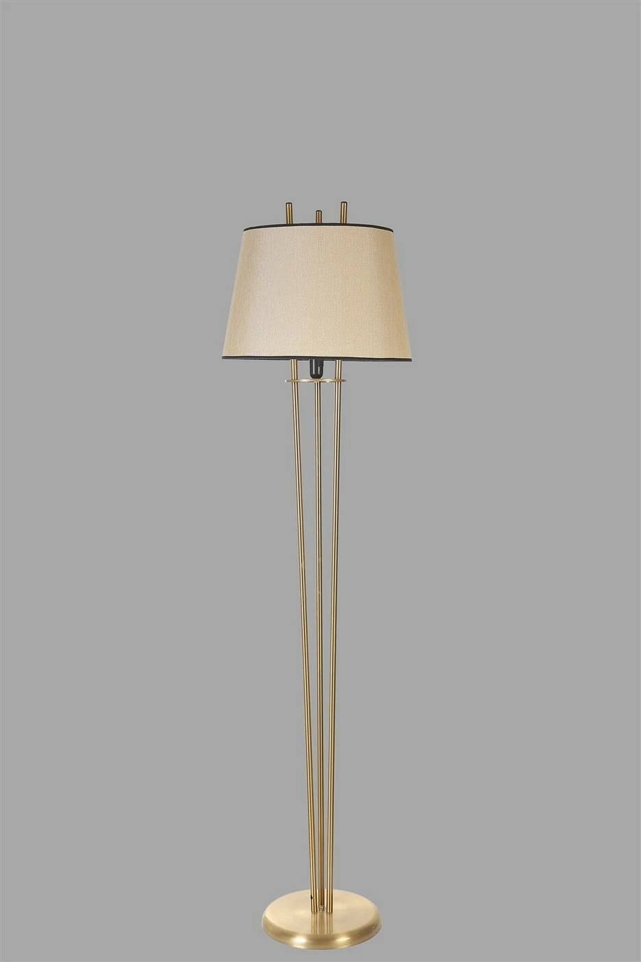 Llambë dyshemeje Opviq, 8823-1, ngjyrë krem dhe ari