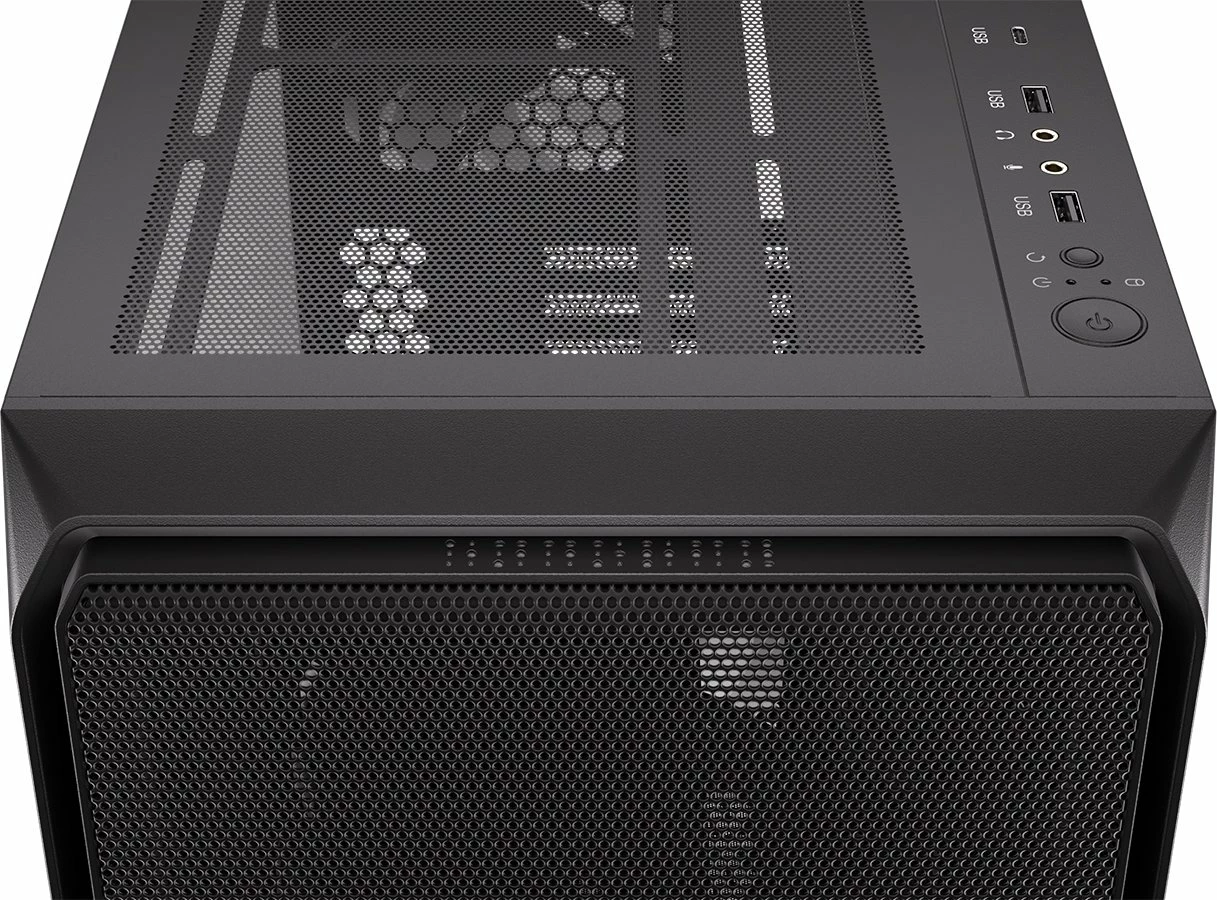 Kasë Endorfy Arx 700 Air EY2A012, Midi Tower ATX, xham i temperum, USB-C, e zezë