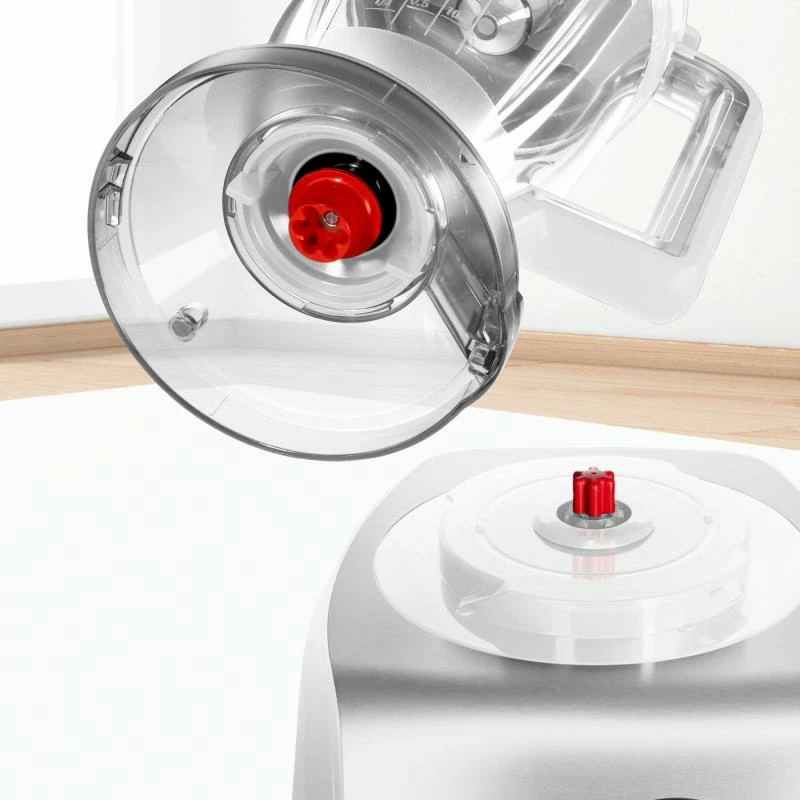 Përpunues ushqimi, Bosch, Multitalent 8 MC812S814, 1250 W, tas 3.9 L, blender 1.5 L, i bardhë