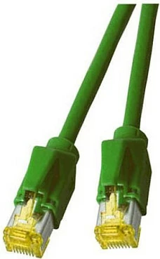 Kabllo rrjeti EFB Elektronik K8580GN, Cat6a, 7.5 m, S/FTP, 10 Gbit/s, RJ-45, e gjelbër