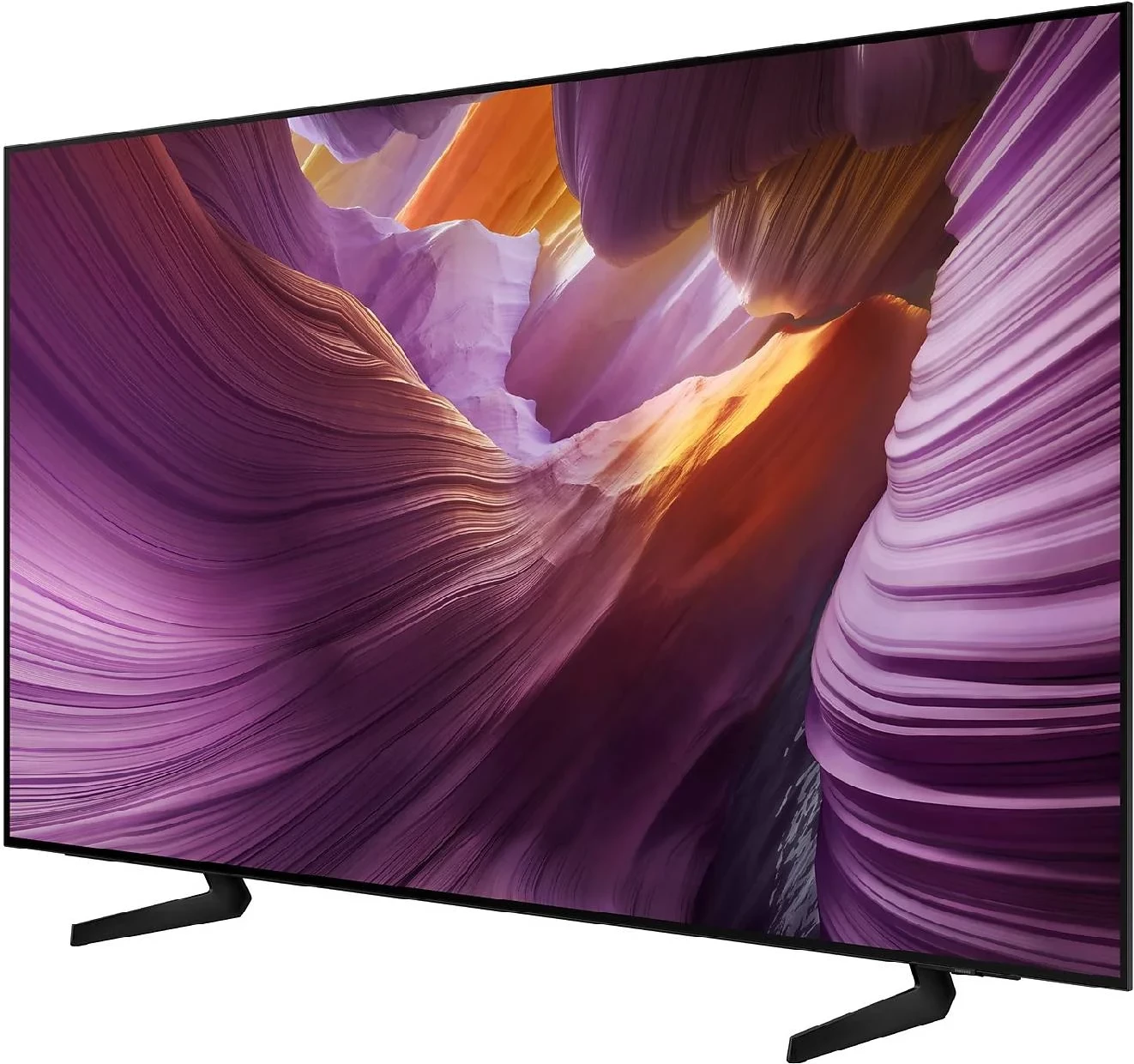Televizor OLED Samsung QE77S85FAEXXH 77\" 4K UHD Smart TV, gri e errët