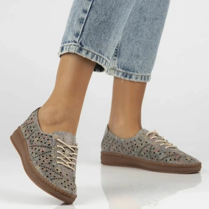 Këpucë lëkure për femra Filippo DP6830, shumëngjyrëshe