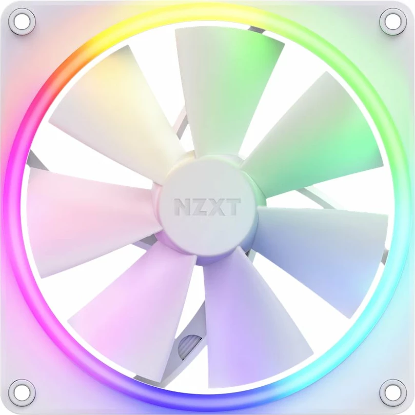 NZXT F140 RGB 140mm - e bardhë, Ftohës për shtëpizë të kompjuterit