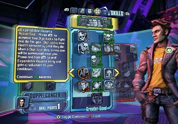 Borderlands: The Pre-Sequel - Handsome Jack Doppelganger Pack DLC EN/DE/FR/IT/JA/RU/ES Global