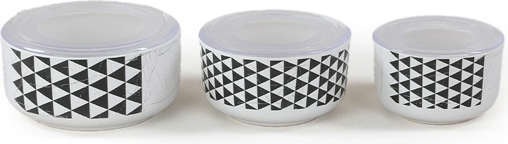 Set kuti qeramike për ruajtje (6 copë), Hermia Concept, ST048003F022A332000MAF8100