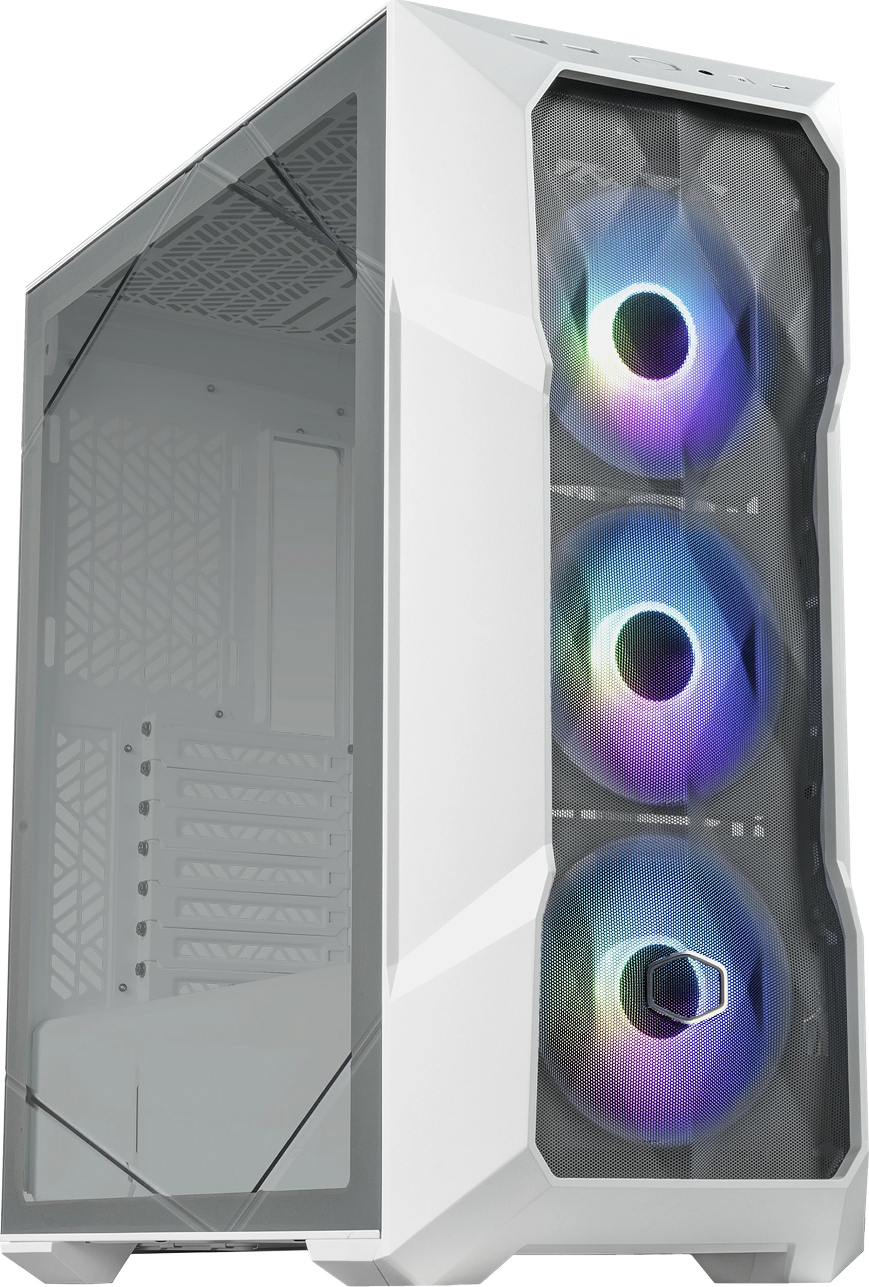 Kasë Cooler Master MasterBox TD500 ARGB V2, Midi Tower, e bardhë