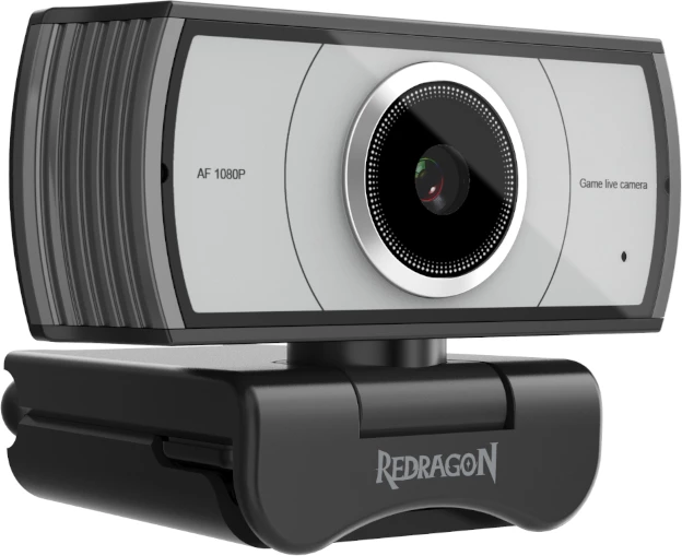 Web kamerë Redragon APEX GW900-1 1080p 30FPS Autofokus 76° Dual Mic, e zezë