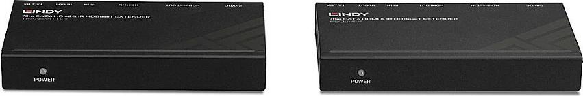 Zgjatues HDMI Lindy HDBaseT 70m Cat6, PoC, IR, RS-232, 4K30, i zi