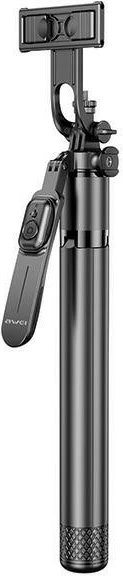 Selfie stick AWEI X56 tripod universal me Bluetooth, i zi