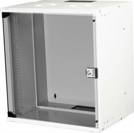 Kabinet rrjeti 19" EQUIP Eco Mount 12U 540x400mm, muror, derë xham, gri e çelët