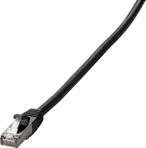 Kabllo rrjeti EFB Elektronik K5546SW.5, Cat6A, 5 m, RJ45 mashkull-në-femër, S/FTP, 10GbE, e zezë