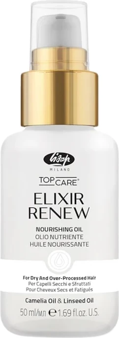 Vaj për flokë për femra Lisap Top Care Elixir Renew 50ml