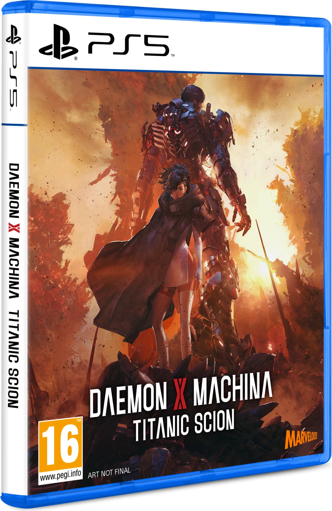 Lojë PS5 Marvelous Daemon X Machina: Titanic Scion PEGI 16