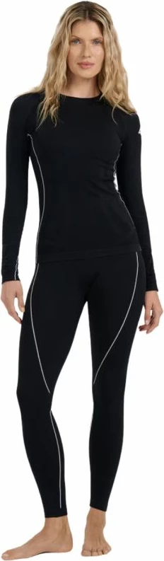 Maicë termoaktive për femra 4f, e zezë