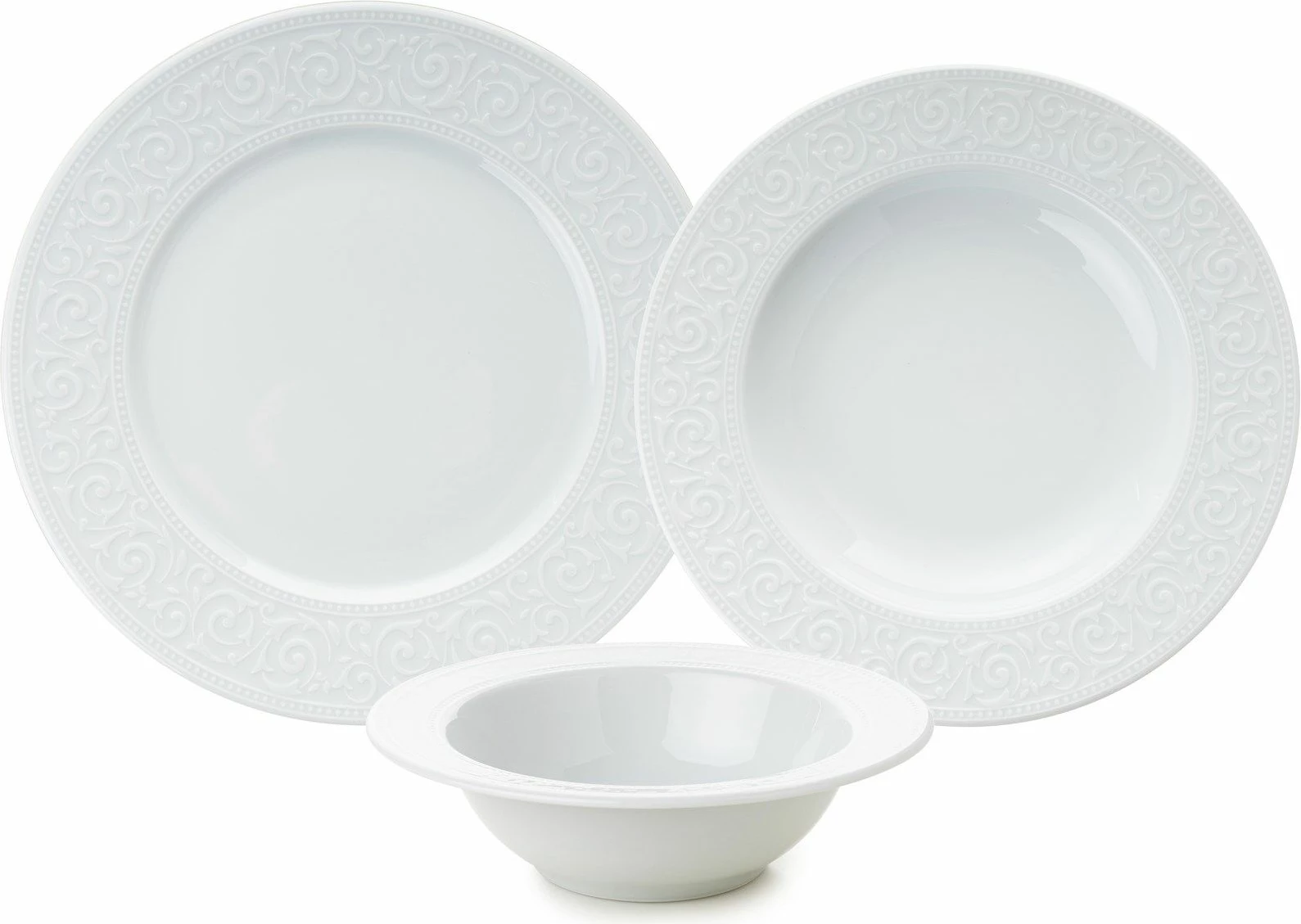 Set darkeje prej porcelani, 18 pjesë, Hermia, ACL18Y400