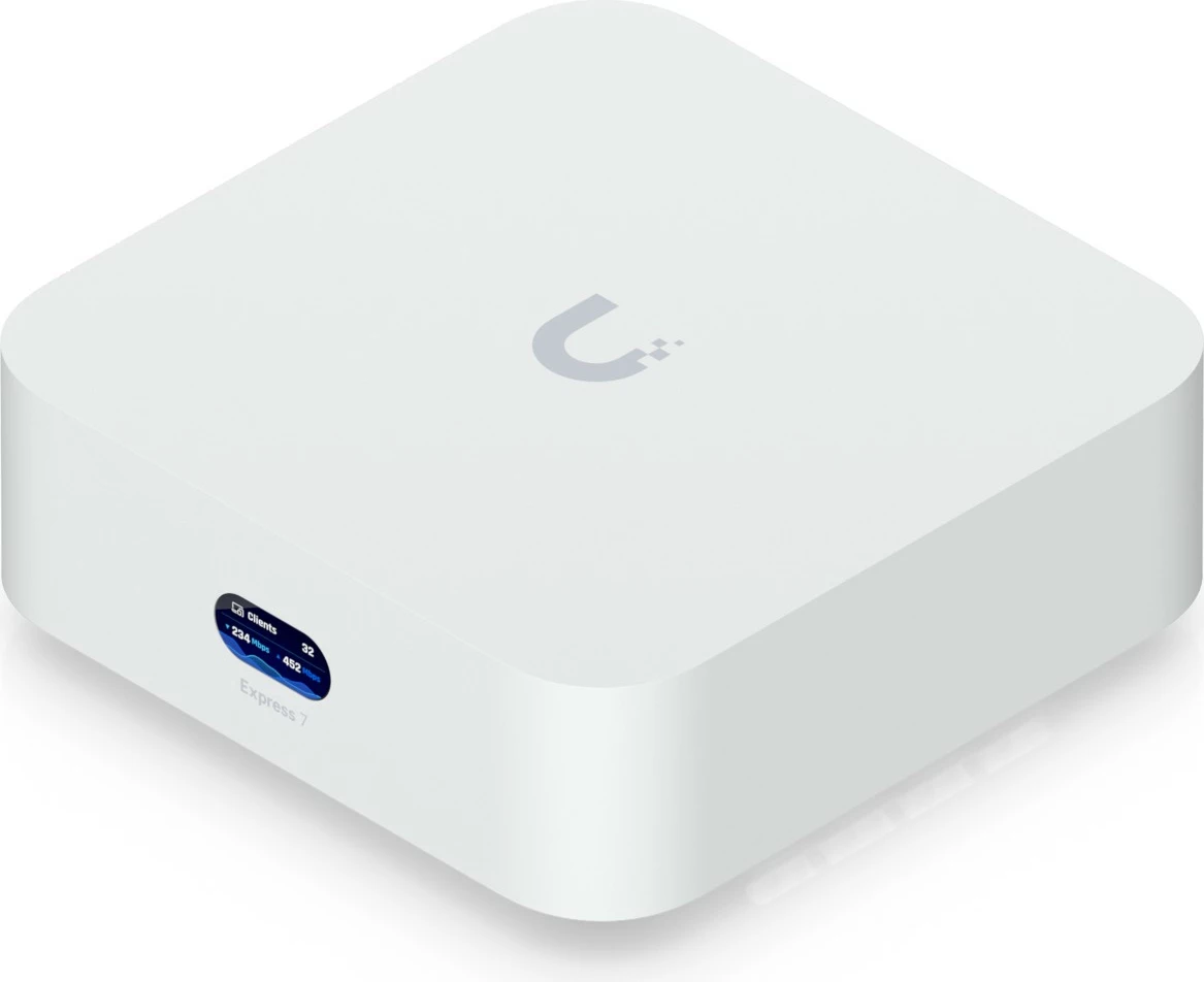 Gateway Ubiquiti UniFi Express 7, 3000 MB, WiFi 7, Bardhë