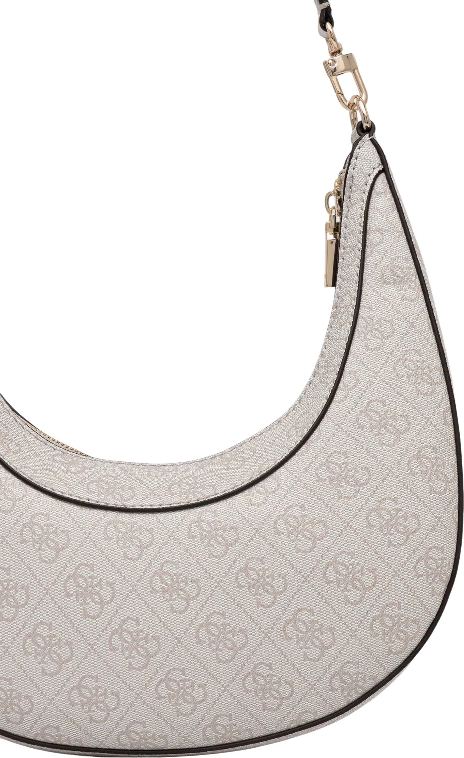 Çantë krahu për femra Guess Coleen Logo Small SA HWSG97 49010, e bardhë