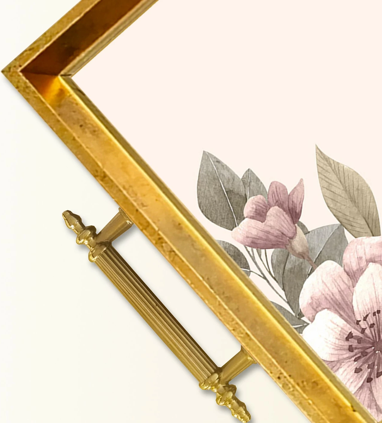 Tabaka qelqi, shumëngjyrëshe, Aberto Design, TPEA9794, 50x29x3.5 cm