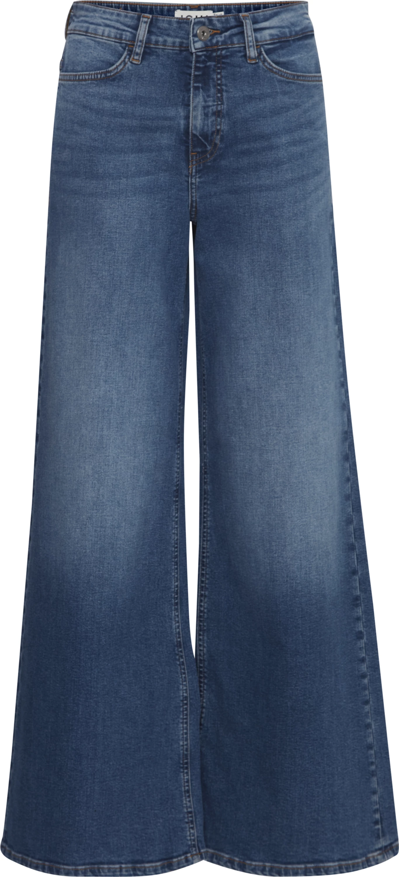 Xhinse për femra Ichi IHTWIGGY WIDE 20119022, denim