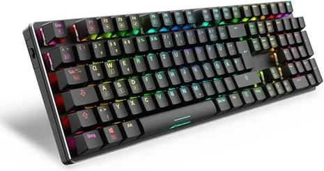 Tastierë mekanike Sharkoon SKILLER SGK36W, Wireless, RGB LED, QWERTZ