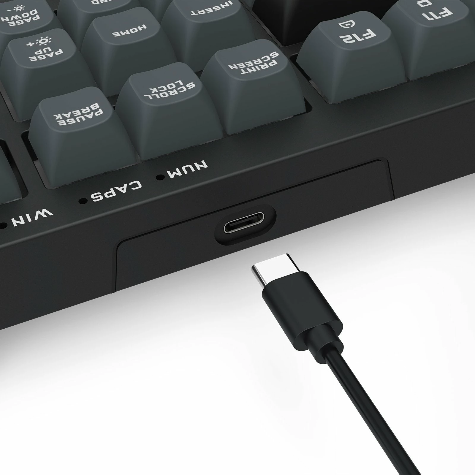 Tastierë gaming Redragon K518 Crux, full-size 108 taste, RGB, USB me kabllo 1.5 m, US layout, e zezë