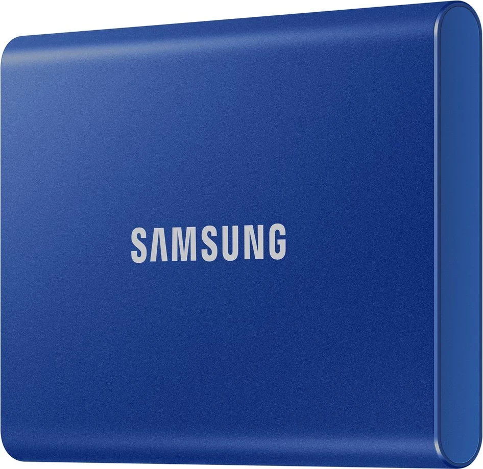 SSD i jashtëm Samsung T7, 2 TB, USB Type-C 3.2 Gen 2, Blu