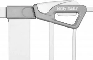 Portë sigurie për shkallë Milly Mally Guardy 104, me zgjatime, e bardhë